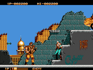 Crude Buster (Japan) (En) [JP] segaMD 1992 Game Image