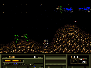Juusou Kihei Leynos (Japan) [JP] segaMD 1990 Game Image