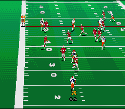 College Football USA 97 [US] snes 1996 Game Image