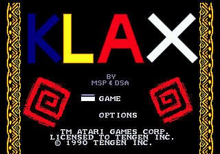 Klax (Japan) (Namco) [JP] Thumbnail