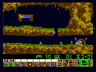 Lemmings (Japan, Korea) (En) [JP,KR] segaMD 1992 Game Image