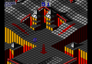 Marble Madness (Japan) [JP] segaMD 1991 Game Image
