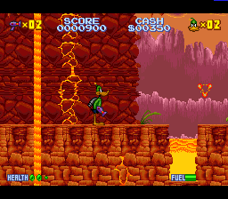 Daffy Duck : The Marvin Missions [US] snes 1993 Game Image