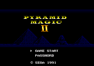 Pyramid Magic II (Japan) (SegaNet) [JP] Thumbnail