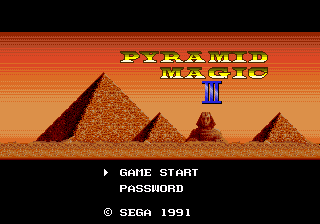 Pyramid Magic III (Japan) (SegaNet) [JP] Thumbnail