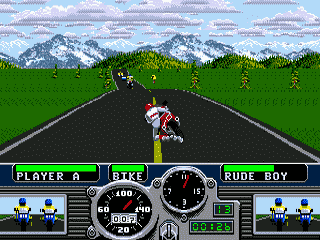 Road Rash (Japan) [JP] segaMD 1991 Game Image