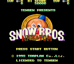 Snow Bros. - Nick & Tom (Japan) [JP] Thumbnail