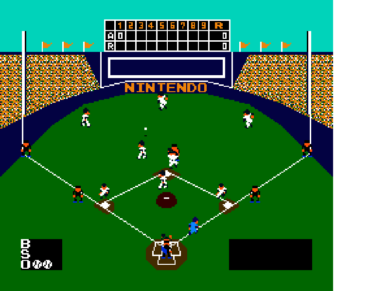 Baseball [US,EU] nes 1985 Game Image