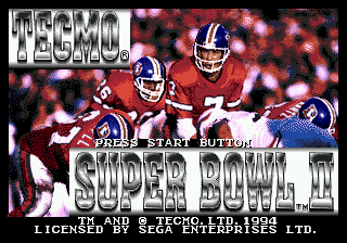 Tecmo Super Bowl II - Special Edition (Japan) [JP] Thumbnail