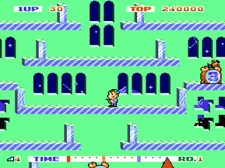 Teddy Boy Blues (Japan) (SegaNet) [JP] segaMD 1990 Game Image