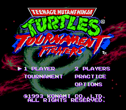 Teenage Mutant Ninja Turtles - Tournament Fighters (Japan) (En) [JP] Thumbnail