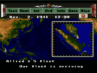 Teitoku no Ketsudan (Japan) [JP] segaMD 1993 Game Image
