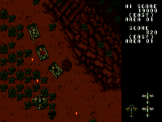 Twin Hawk (Japan, Europe) (En) [JP,EU] segaMD 1990 Game Image