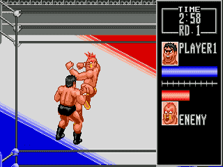 Wrestle War (Japan, Europe) (En) [JP,EU] segaMD 1991 Game Image
