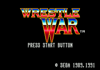 Wrestle War (Japan, Europe) (En) [JP,EU] Thumbnail