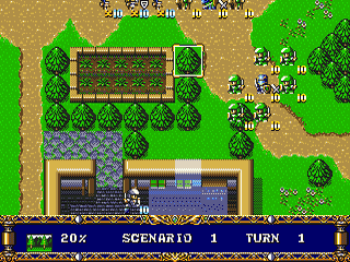Langrisser II  T+Eng MIJET 20110701 (J) [JP] segaMD 1994 Game Image