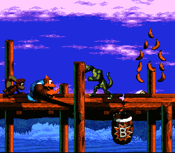 Donkey Kong Country 3 : Dixie Kong’s Double Trouble! [US] snes 1996 Game Image