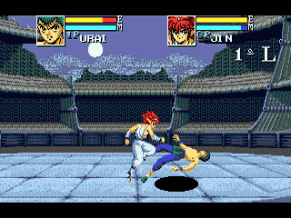 Yuu Yuu Hakusho – Makyou Toitsusen Dual Language  T+Eng v1 MIJET (J) [JP] segaMD 1994 Game Image