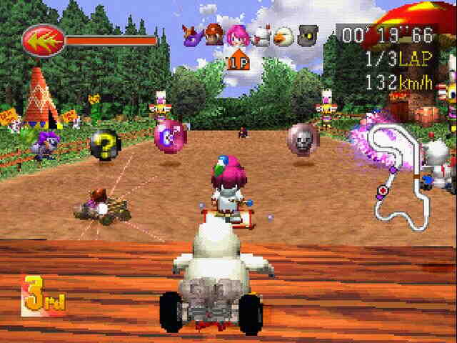 Chocobo Racing (USA) [US] psx 1999 Game Image