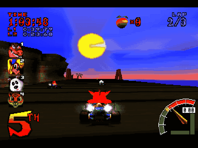 CTR – Crash Team Racing (USA) [US] psx 1999 Game Image