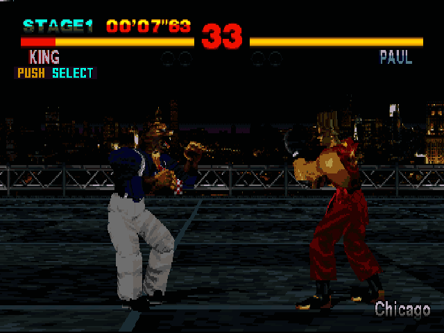 Tekken (USA) [US] psx 1995 Game Image