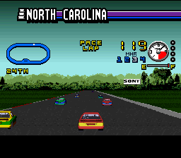 ESPN Speedworld [US] snes 1994 Game Image