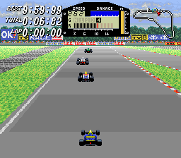 F1 ROC : Race of Champions [US] snes 1992 Game Image
