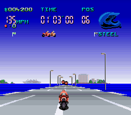 Full Throttle : All-American Racing [US] snes 1998 Game Image