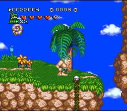 Joe & Mac 2 : Lost in the Tropics [US] snes 1994 Game Image