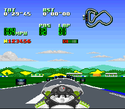 Kawasaki Superbike Challenge [US] snes 1995 Game Image