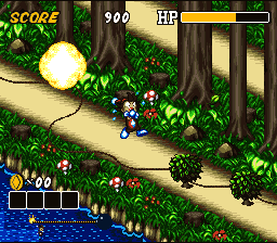 Kid Klown in Crazy Chase [US] snes 1994 Game Image
