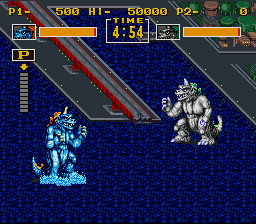 King of the Monsters [US] snes 1992 Game Image