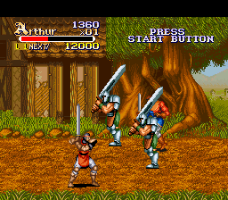 Knights of the Round [US] snes 1994 Game Image