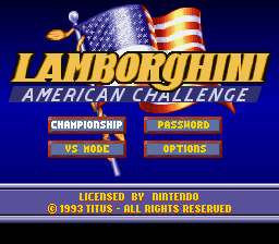 Lamborghini American Challenge [US] Thumbnail