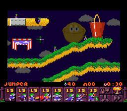 Lemmings 2 : The Tribes [US] snes 1994 Game Image