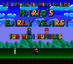 Mario's Early Years : Fun with Numbers [US] Thumbnail