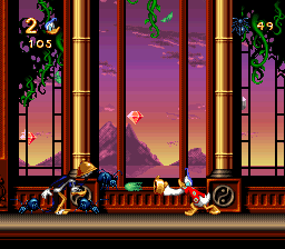 Maui Mallard in Cold Shadow [US] snes 1996 Game Image