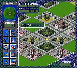 Metal Marines [US] snes 1993 Game Image