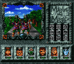 Might and Magic III : Isles of Terra [US] snes 1995 Game Image