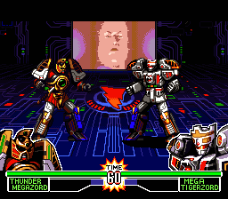 Mighty Morphin Power Rangers : The Fighting Edition [US] snes 1995 Game Image