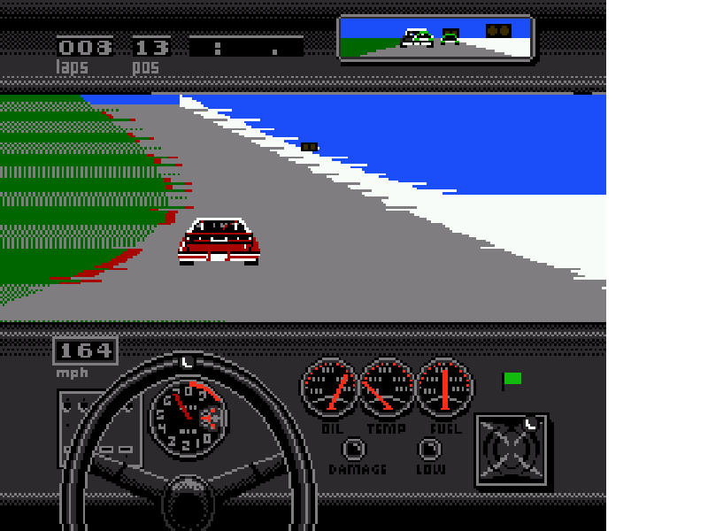 Bill Elliott’s NASCAR Challenge [US] nes 1991 Game Image