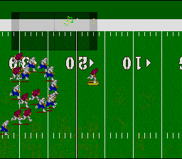 NCAA Football [US] snes 1994 Game Image