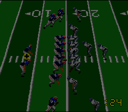 NFL Football [US] snes 1993 Game Image