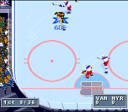 NHL 95 [US] snes 1994 Game Image