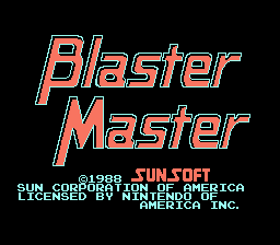 Blaster Master [US] Thumbnail
