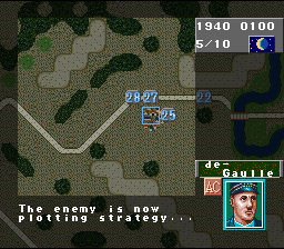 Operation Europe : Path to Victory 1939-45 [US] snes 1994 Game Image