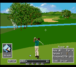 PGA Tour 96 [US] snes 1996 Game Image