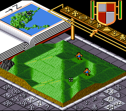 Populous [US] snes 1991 Game Image