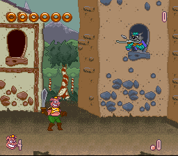 Power Piggs of the Dark Age [US] snes 1996 Game Image