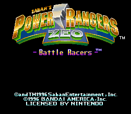 Power Rangers Zeo : Battle Racers [US] Thumbnail